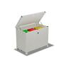 Utility Enclosure D: 850mm W: 2000mm H: 1250mm Titania