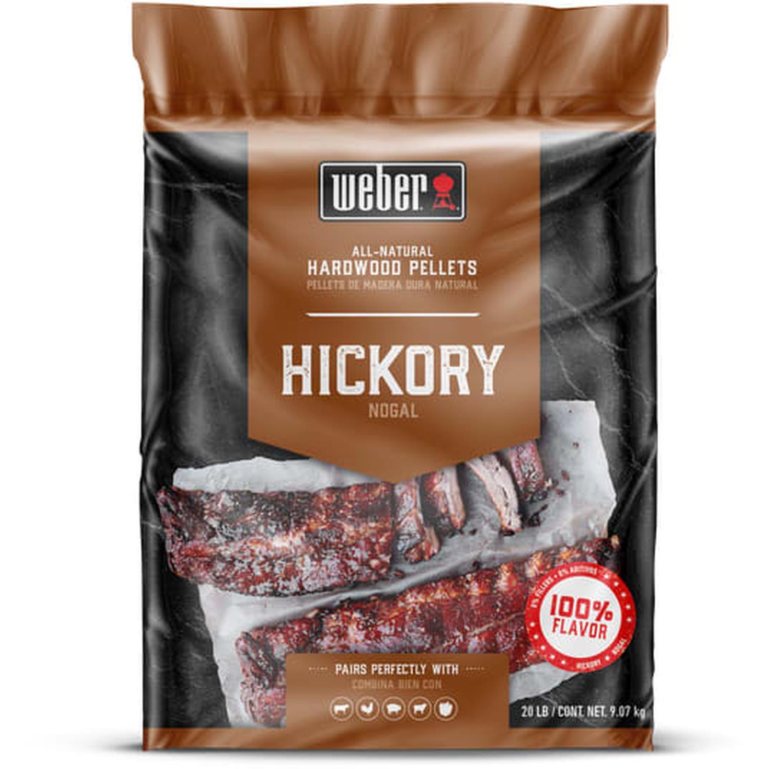 All-Natural Hardwood Pellets - Hickory