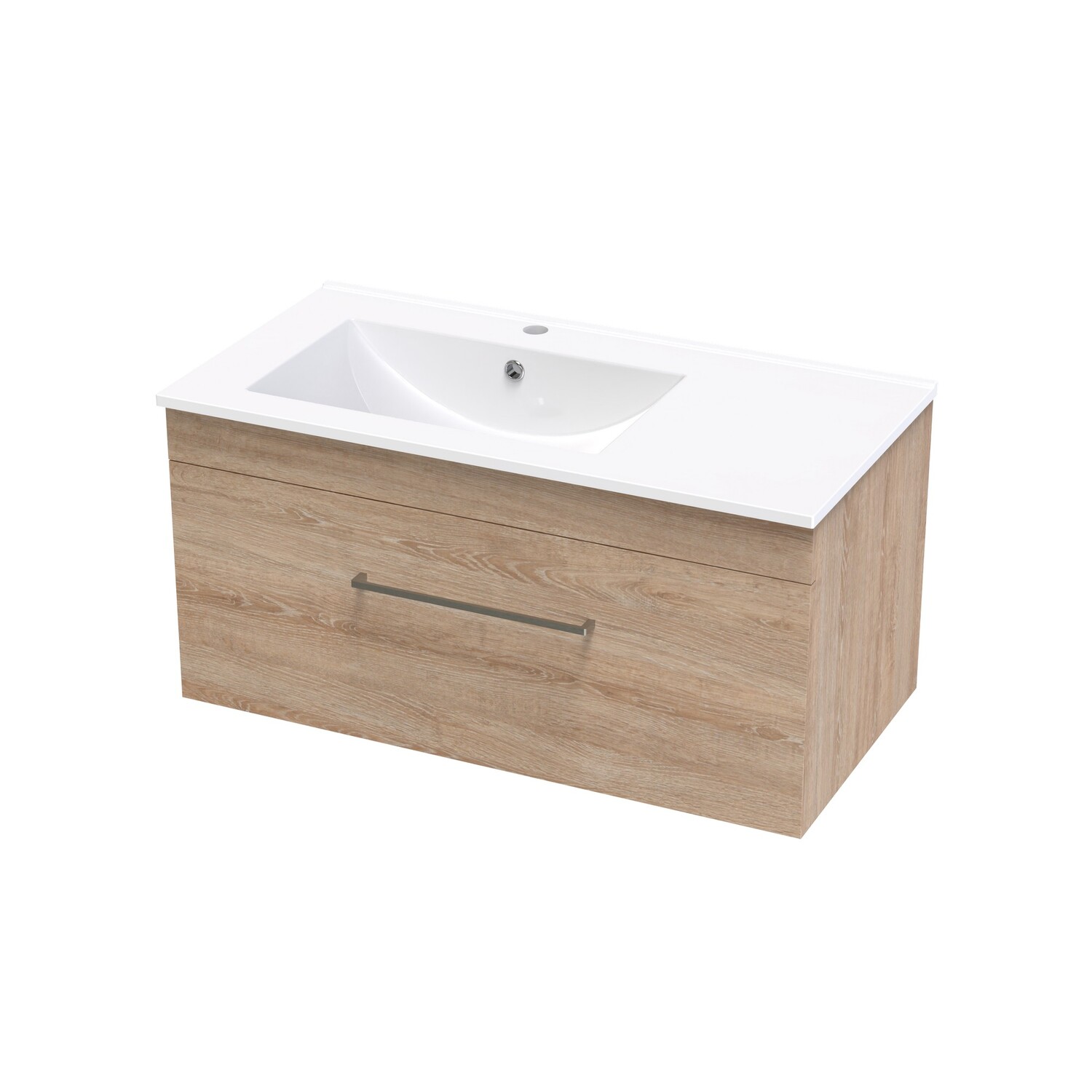 Cashmere Valley 900 Left Hand Bowl Sng Drawer Colour