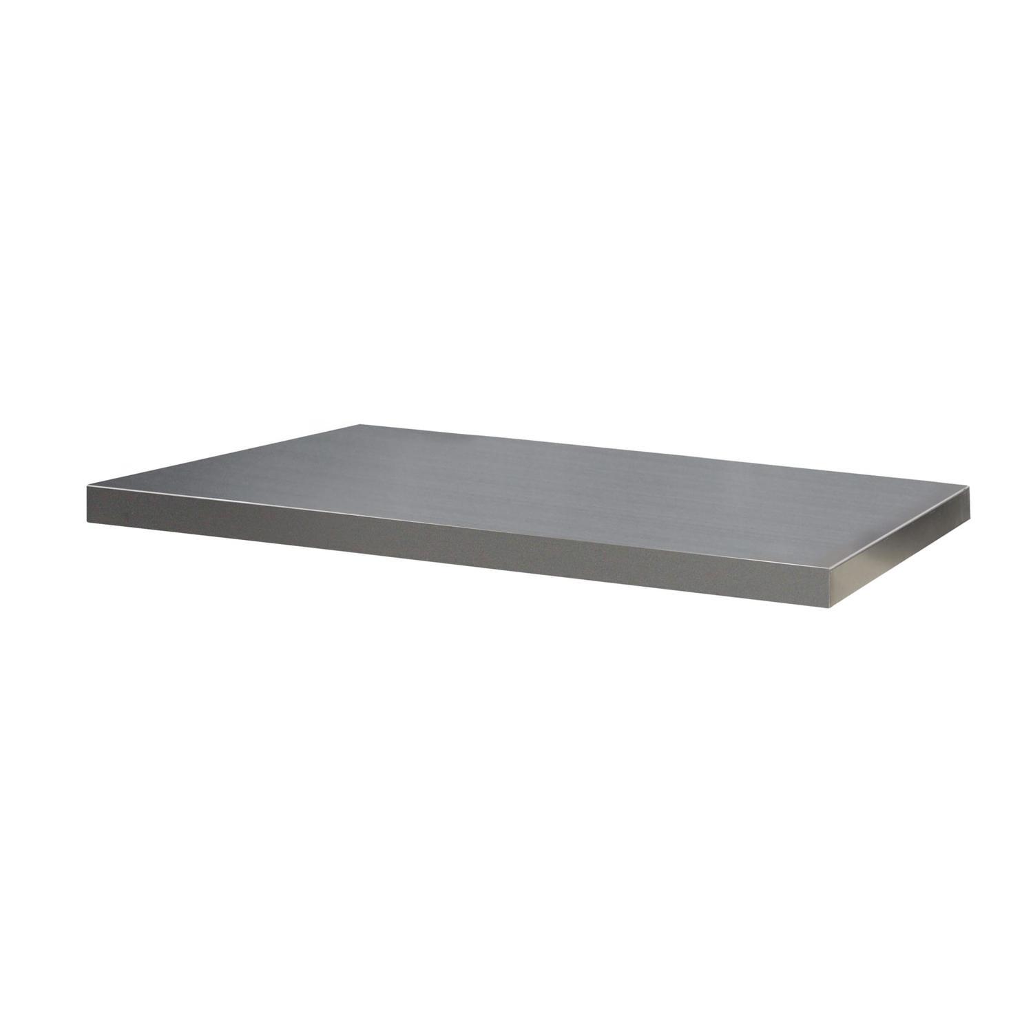 Utility Benchtop H: 38 mm, W: 680.mm, D: 463 mm