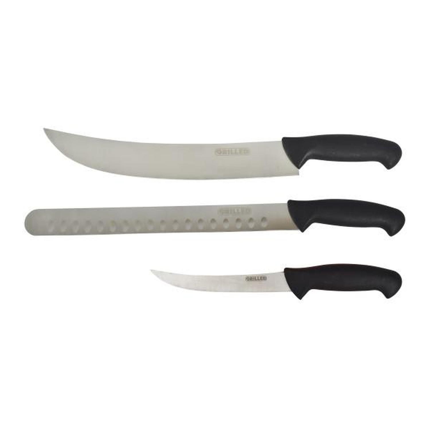 Low N Slow 3 Piece Knife Set