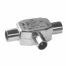 TV Aerial Splitter Silver