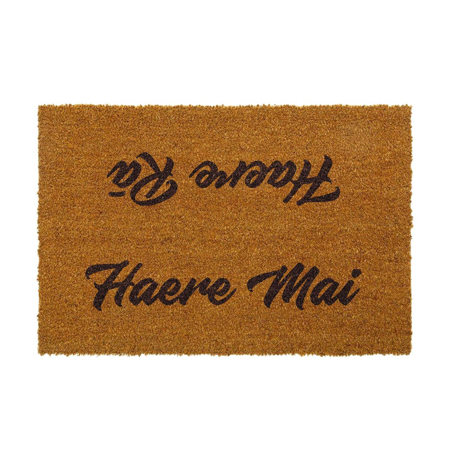 Coir Mat Haere Mai