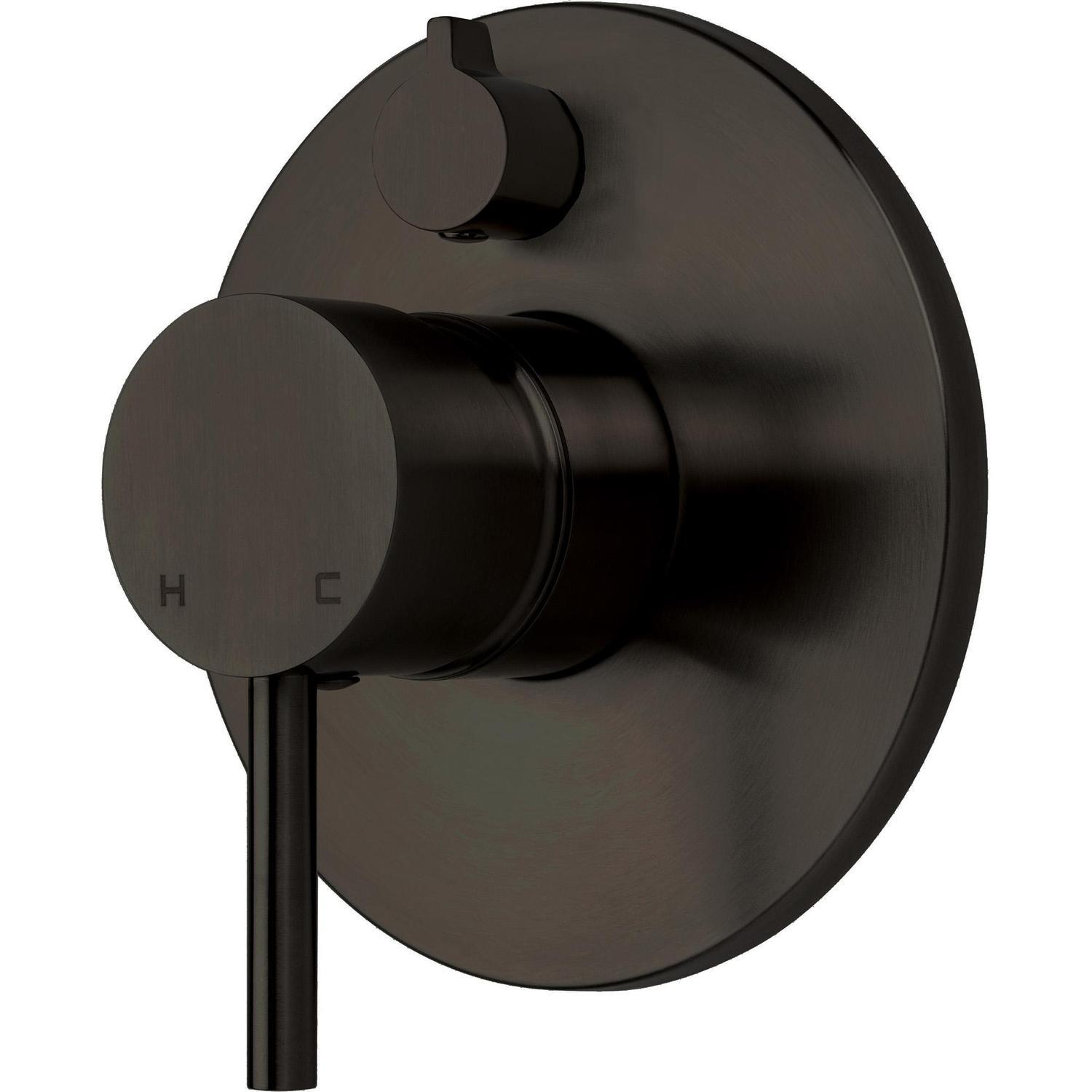 Diverter Shower Mixer  Matte Black