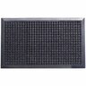 Milford Squares Outdoor Scraper Mat L: 750mm, W: 450mm Charcoal