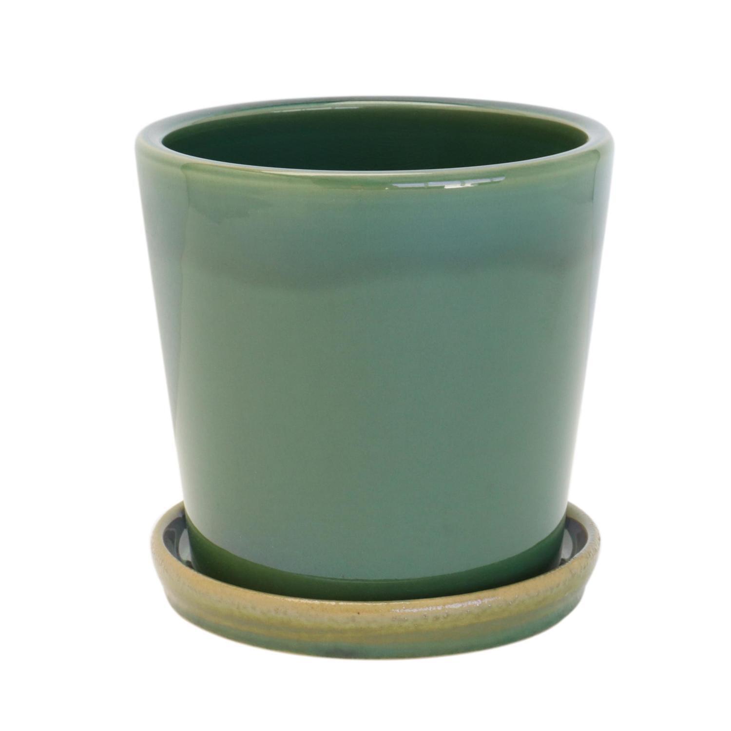 Glazed Indoor Pot