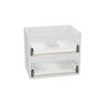 Wall Hung Vanity Cabinet 2 Drawer 600mm Arctic Ice