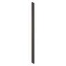 Aluminium Inground Post 110x32x1800mm Black
