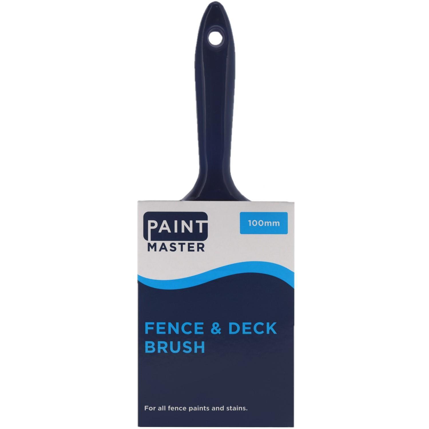 PaintMaster Fence & Deck Brush 100mm