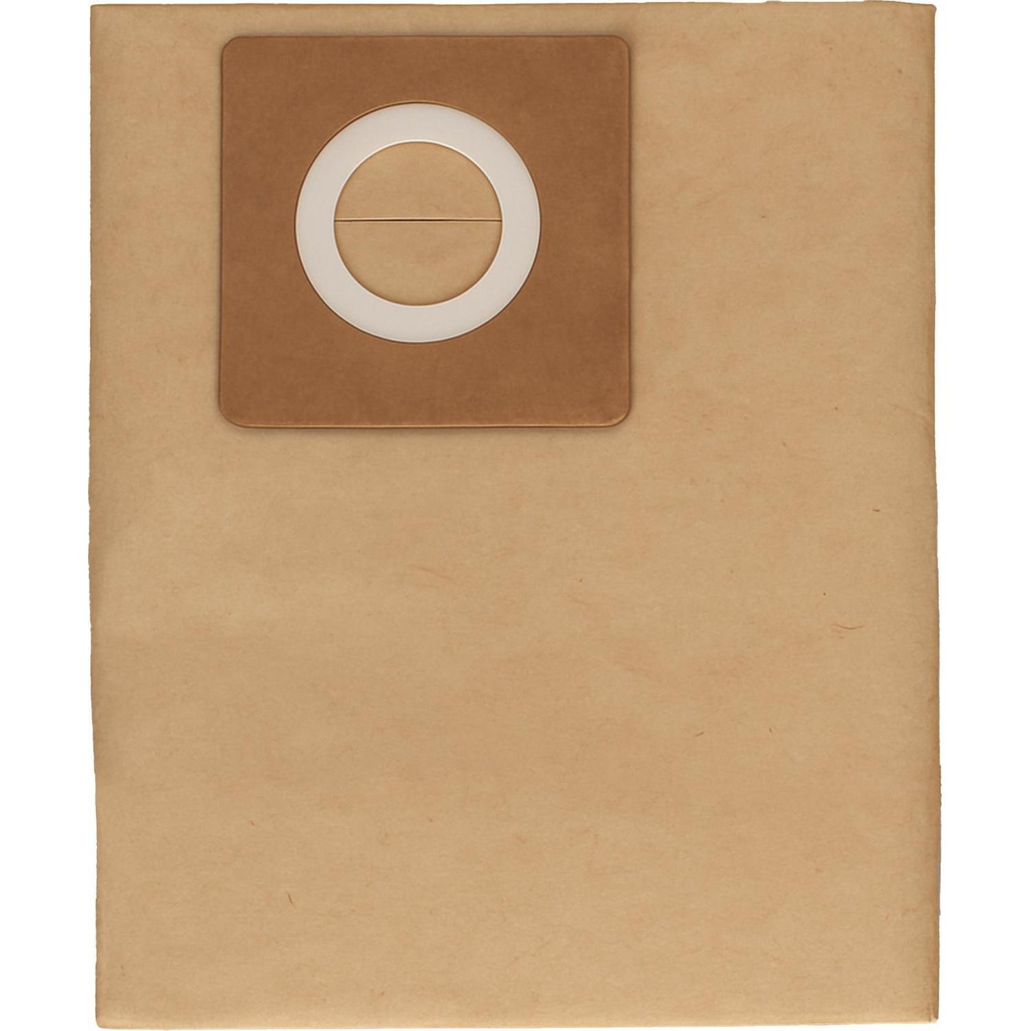 PAS15-200 15L W&D Vac Paper Bag 5 Pack