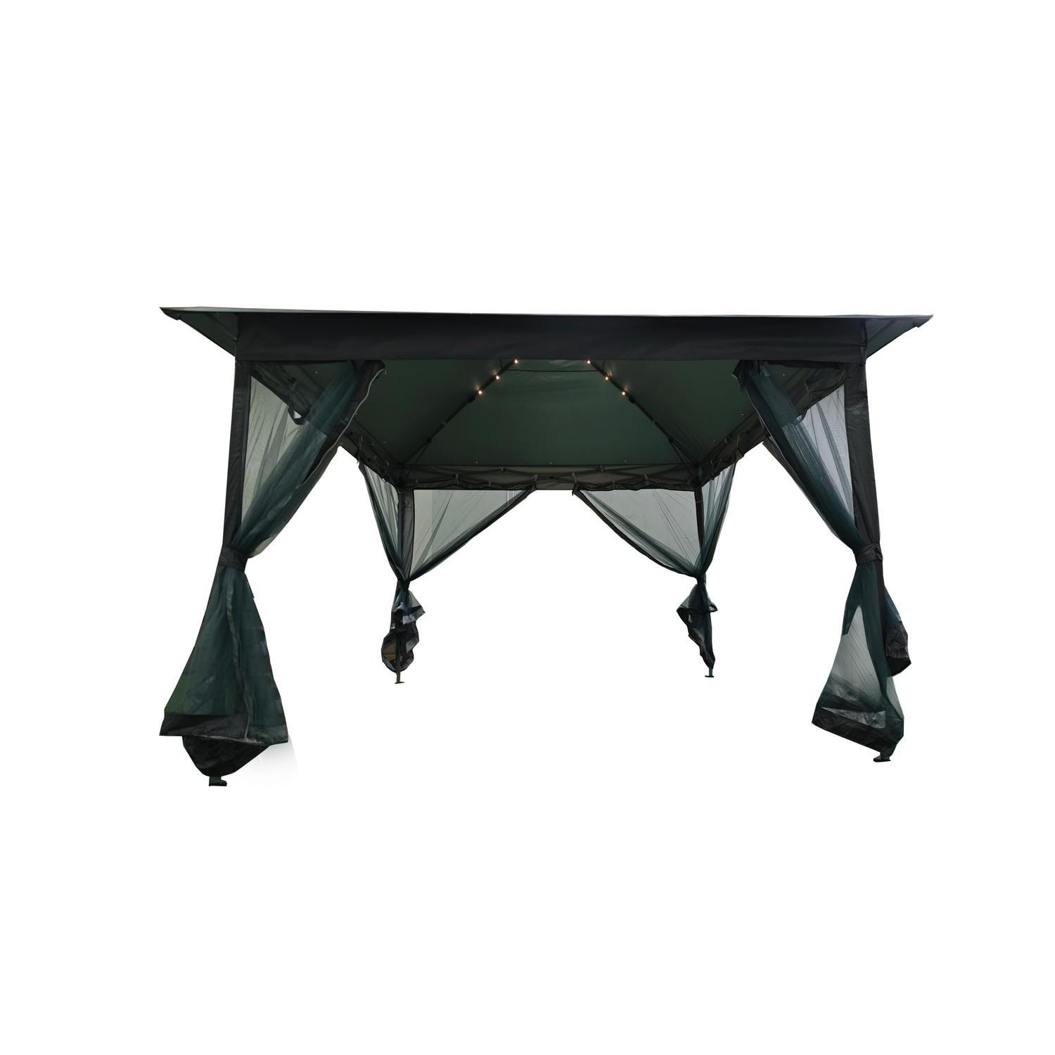 Pop Up Gazebo 3.3x3.3m Grey