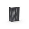 Utility Enclosure D: 500mm W: 1100mm H: 1650mm Grey Friars