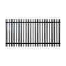 Aluminium Batten Gate W:2400mm x H:1200mm x D:65mm Black