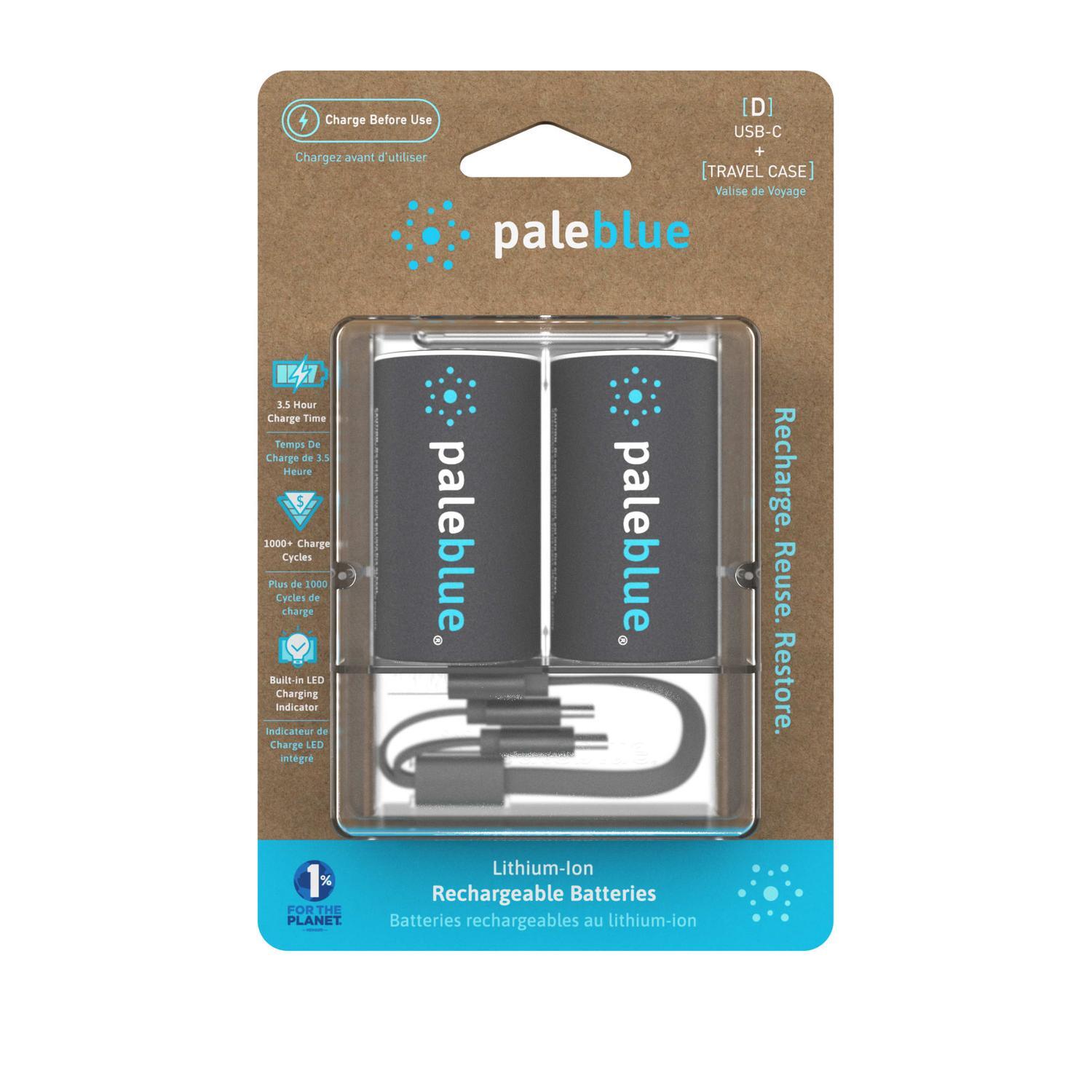 USB-C Rechargeable Batteries D