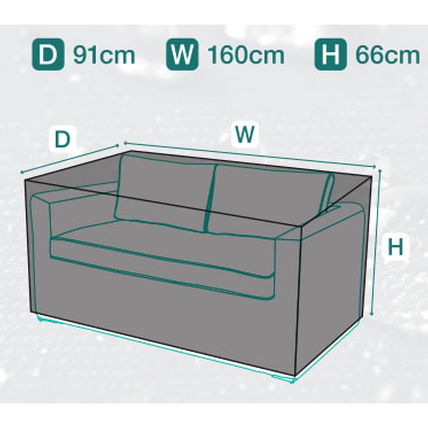 Double Lounger Cover XLarge Premium