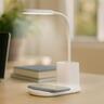 Parkville LED Task Lamp with Wireless Charging  White