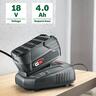 18V Li-Ion Battery & Fast Charger Set 4.0Ah