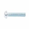 Round Head Bolt And Nut 6 x 25mm Zinc Plated