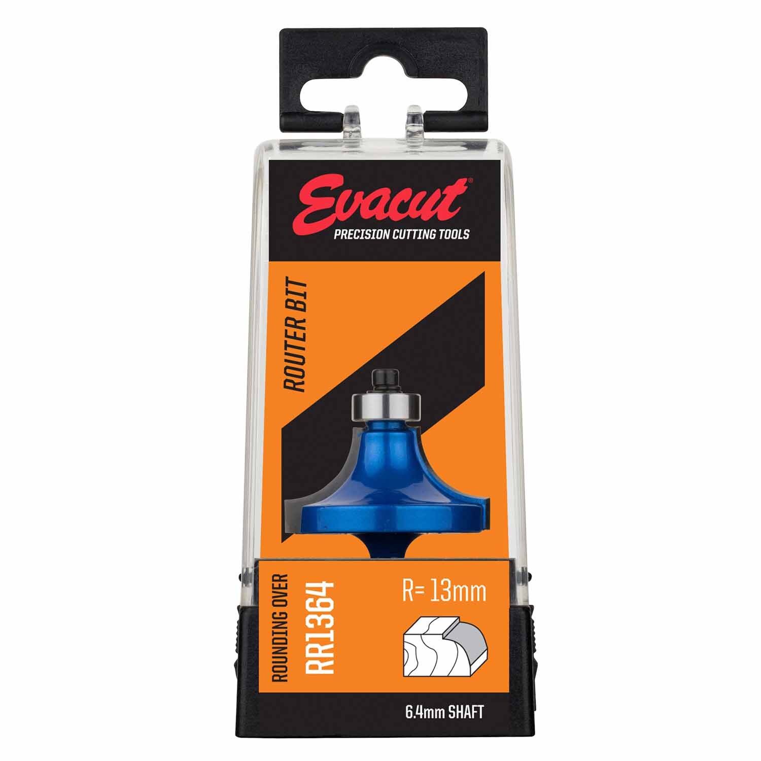 Router Bit Rounding Over Shank: 6.4mm