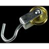 Pulley Hook 30mm Zinc Plated