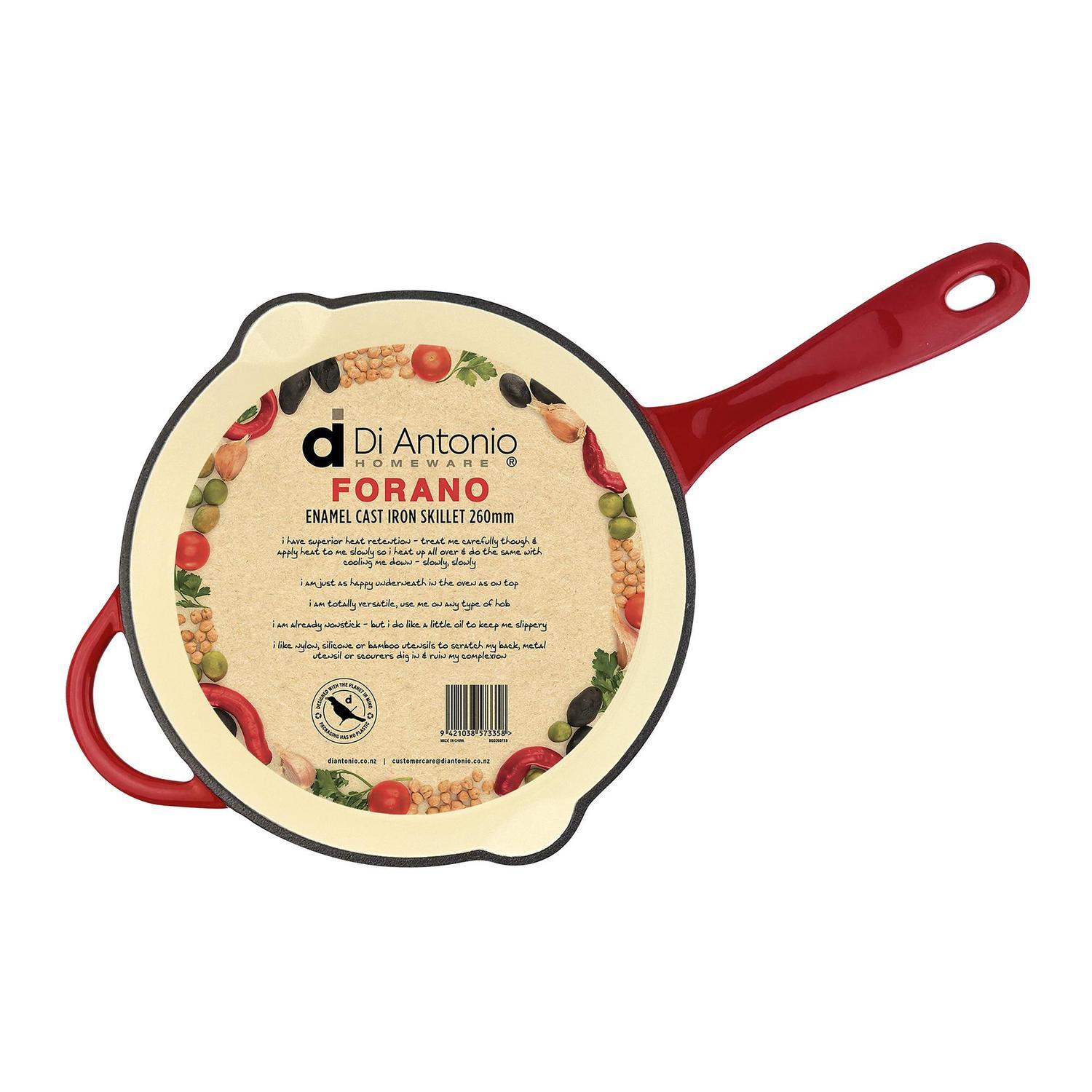 Skillet 260mm Red