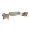 Outdoor 3 Piece Lounge Setting
