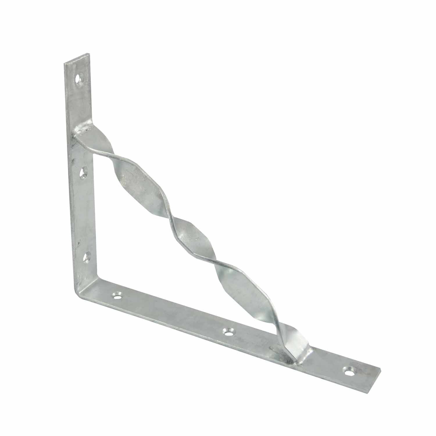 Twisted Stayed Heavy Duty Angle Bracket Galvanised