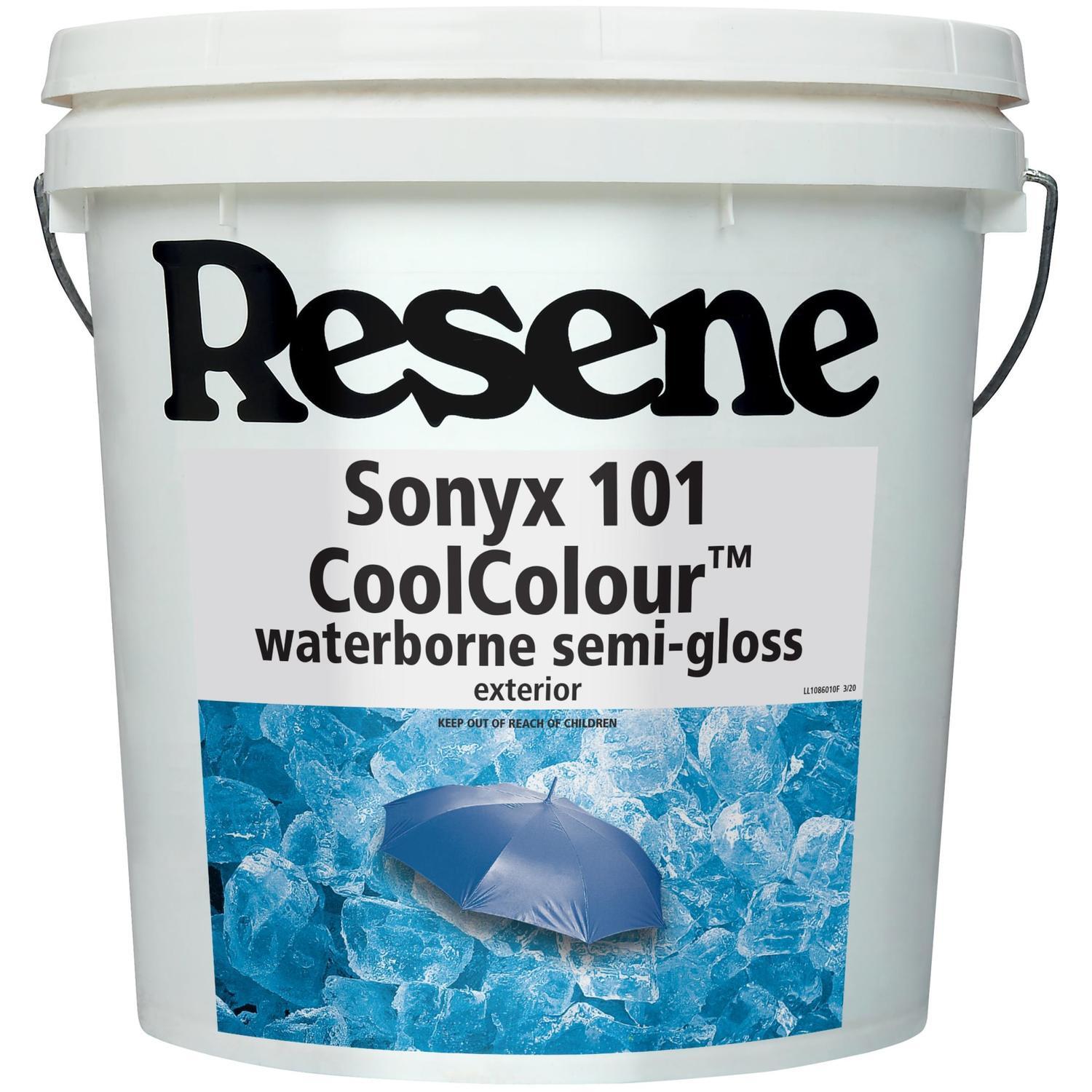 Semi-gloss paint