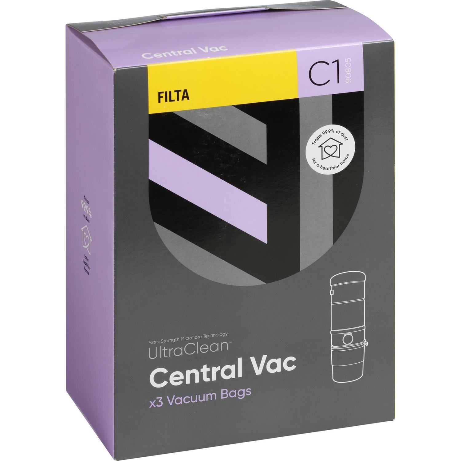 Vacuum Dust Bag Fits All Central Vacuums Quickfind C1