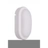 Bulk Head Oval 15 Watts White