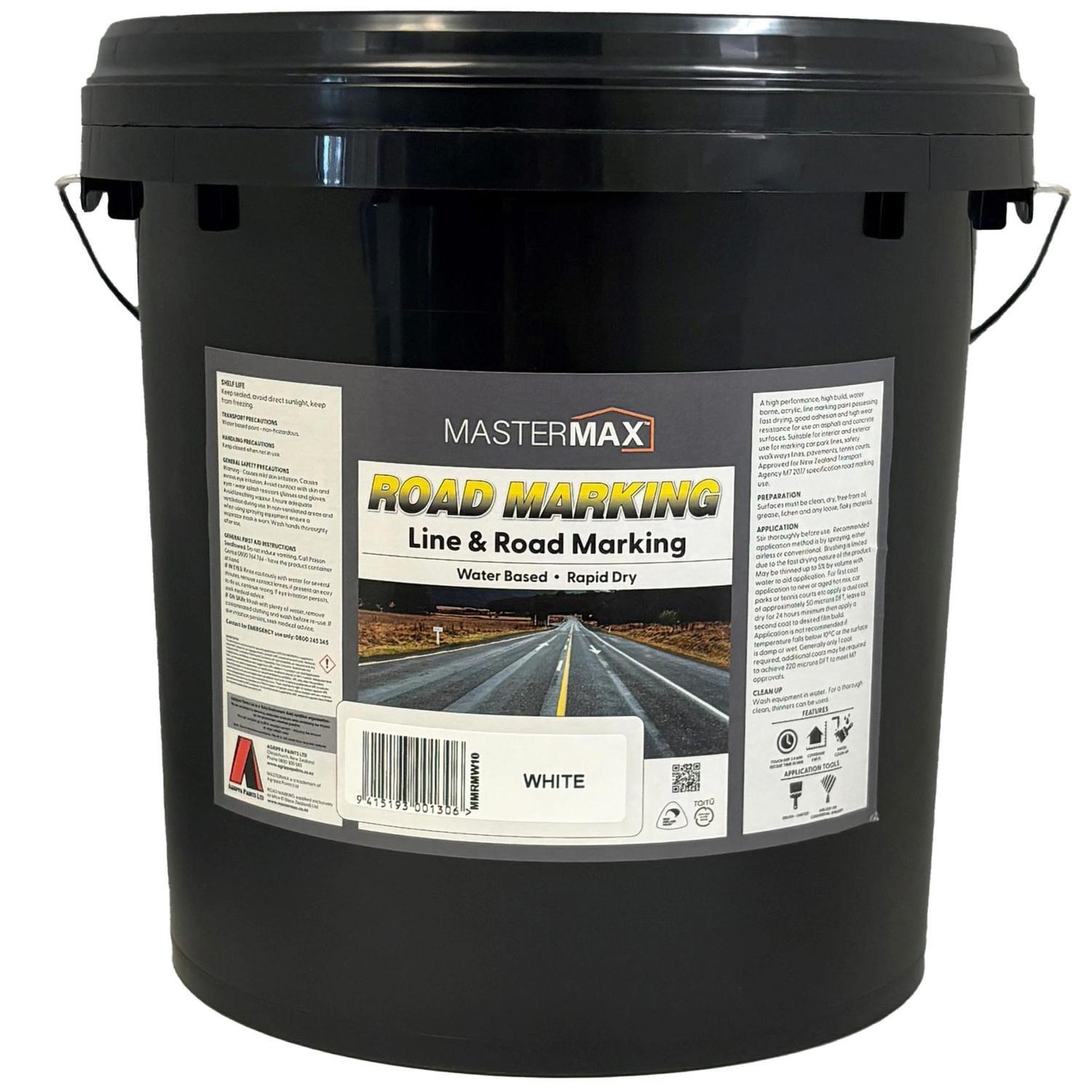 Line and Road Marking Paint Water Based 10L White