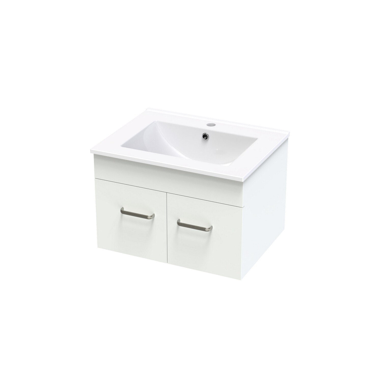 Pacific 600 Door Only Wall White Melamine