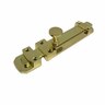 Slide Bolt 100mm Brass Finish