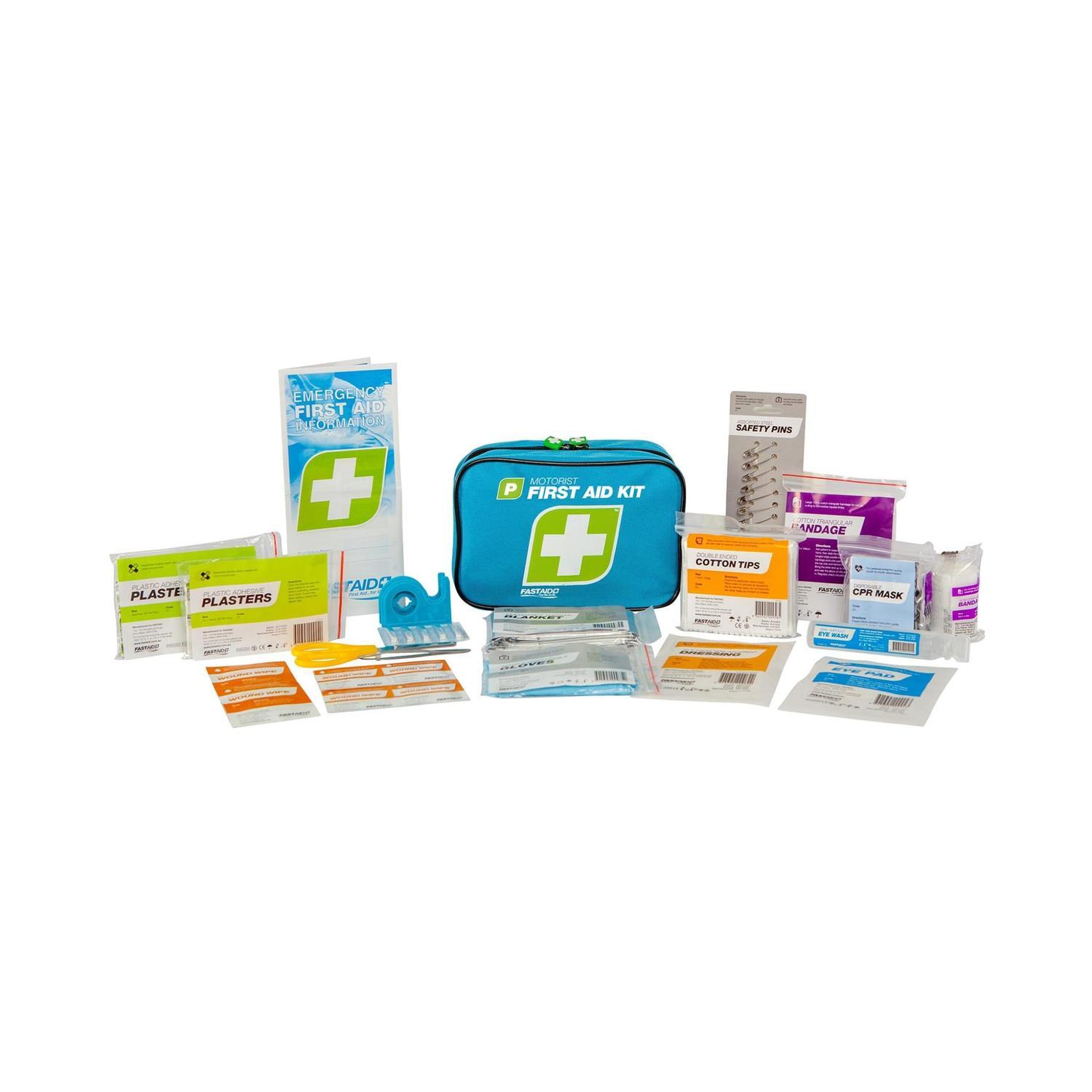 Motorist First Aid Kit Blue