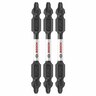Impact Tough Phillips/Square Double-Ended Screwdriver Bits
