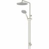 Volt Twin Rail Shower Brushed Nickel