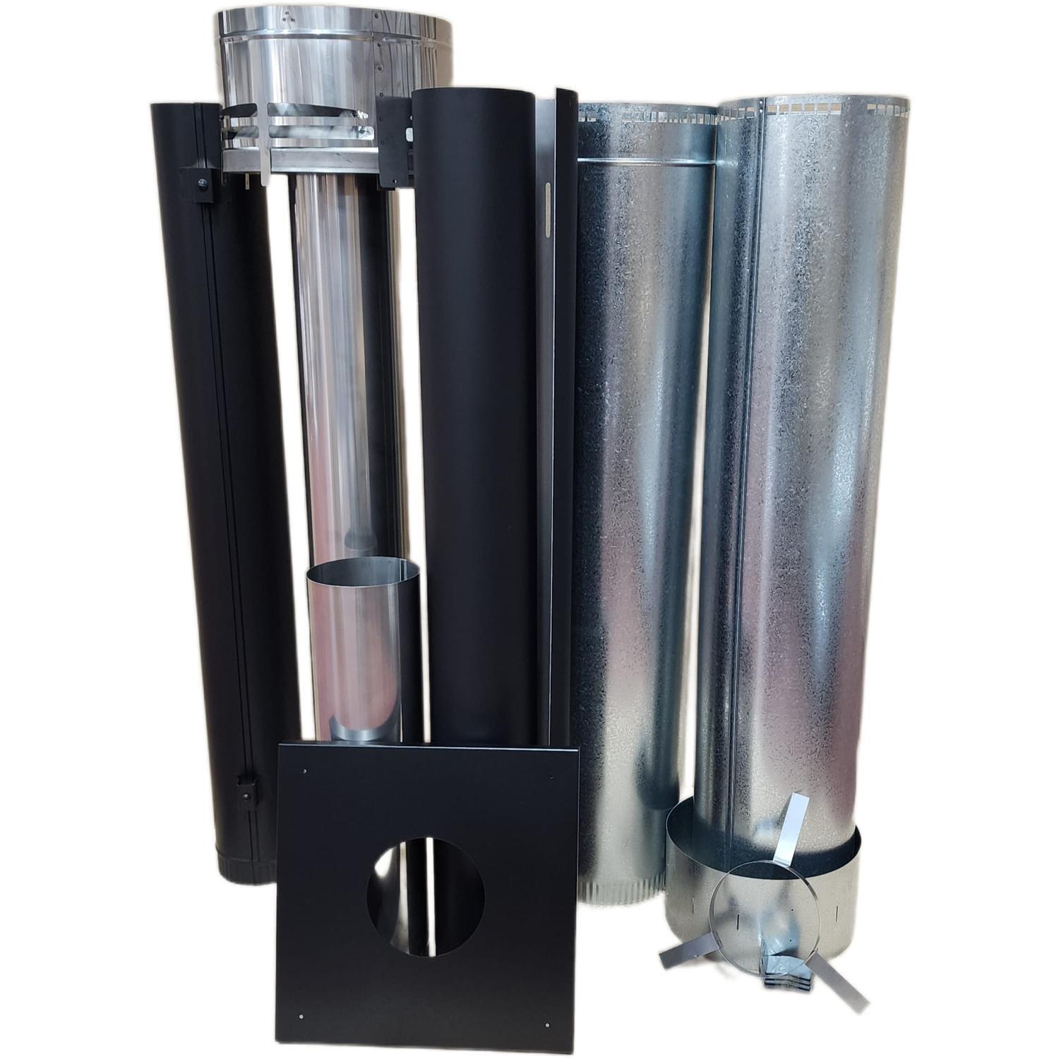 Heatsaver Flue Kit W/1200 Heat Shield