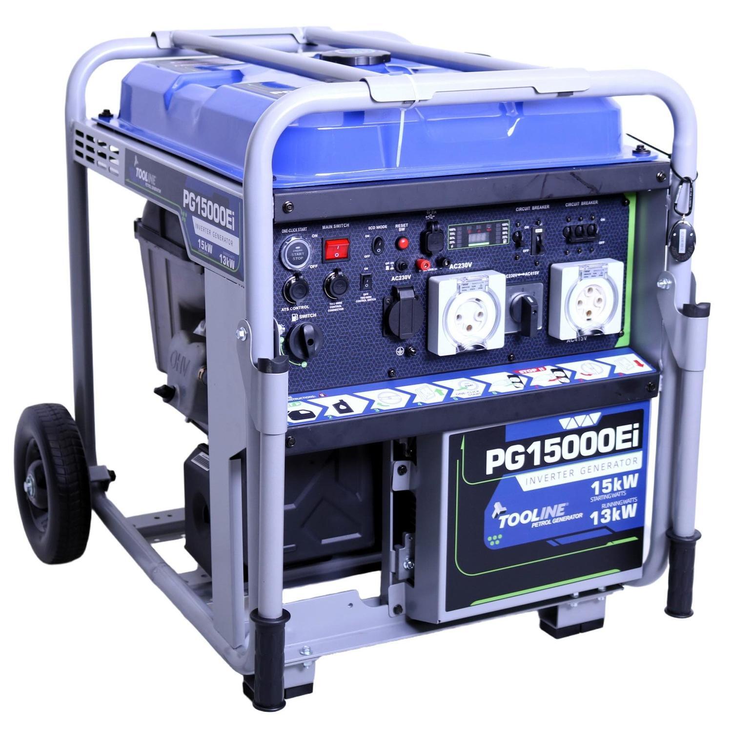 15KW Petrol Inverter Generator
