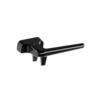 Window Handle High Profile Venting Right-Hand Sub Fix  85mm Black