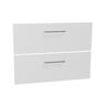 Floor Standing Vanity Cabinet Drawer Front Set 900mm Arctic Ice