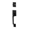 Entrance Handle Set   Black