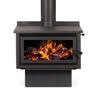 LTD Mega Rad Base 21kW Wood Fire and Standard Flue Kit