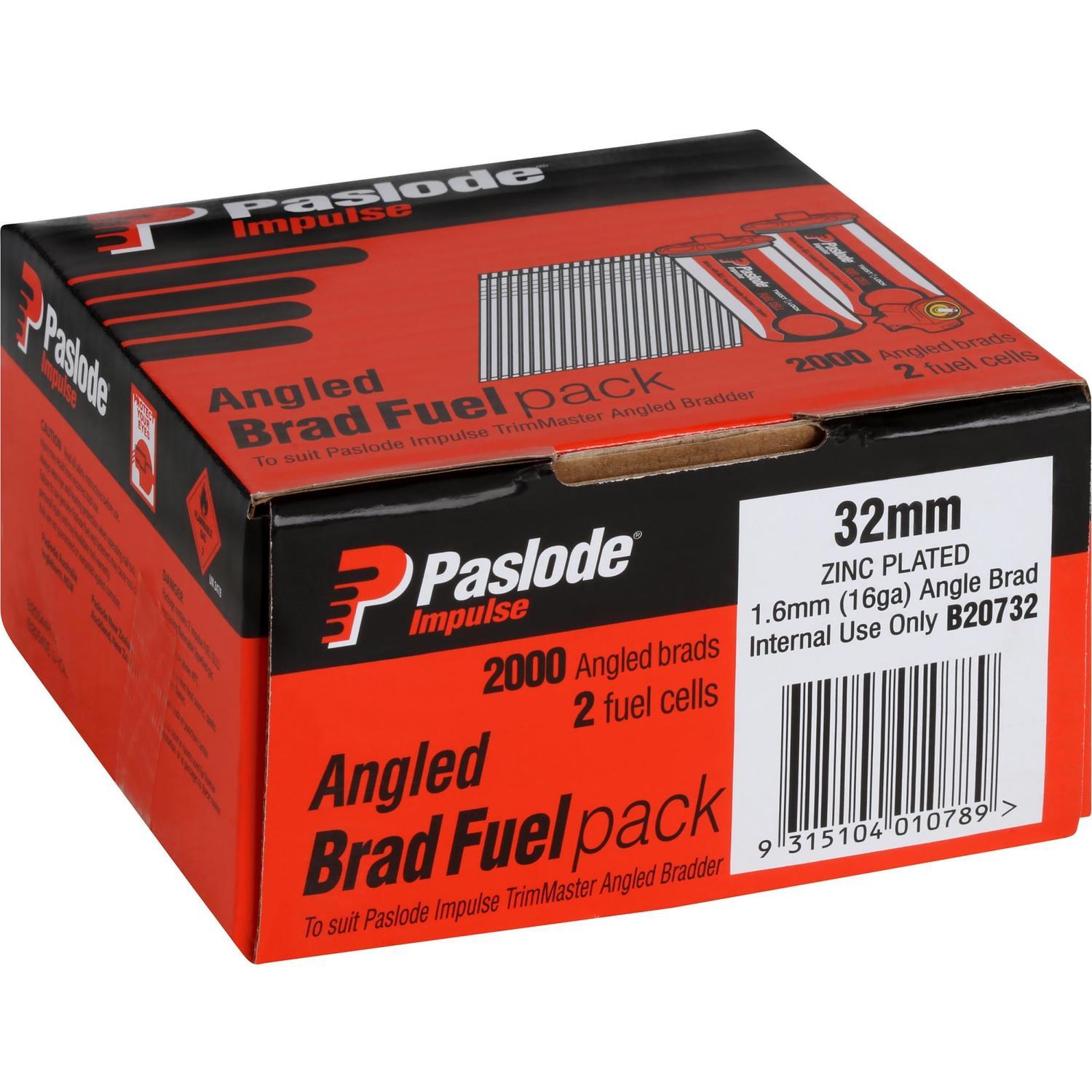 Angle Brads with Fuel Cells
