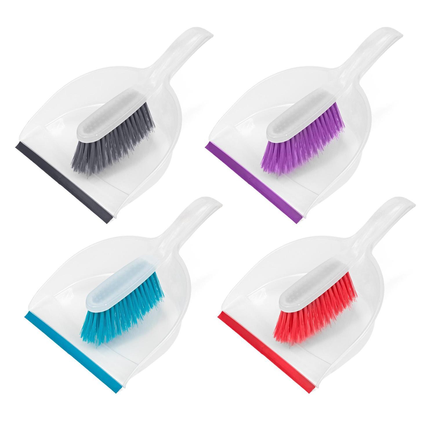 Dustpan Set Assorted Colours