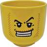 Blockman Face Indoor Ceramic Pot