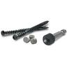 Azek Advanced PVC Hidden Fixings with Plugs  350 Screws/400 Plugs/3 Driver bits  Slate Gray (Pale Grey)