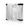 Spring Hinge Double Action 76mm x 74mm Zinc Plated