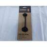 Cabin Hook 100mm Solid Brass with Black Finish