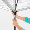 Rotary Clothesline with Ground Spike