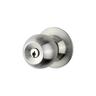 Quest Entrance Knob Set 54mm Hole Prep Satin Stainless Steel Finish